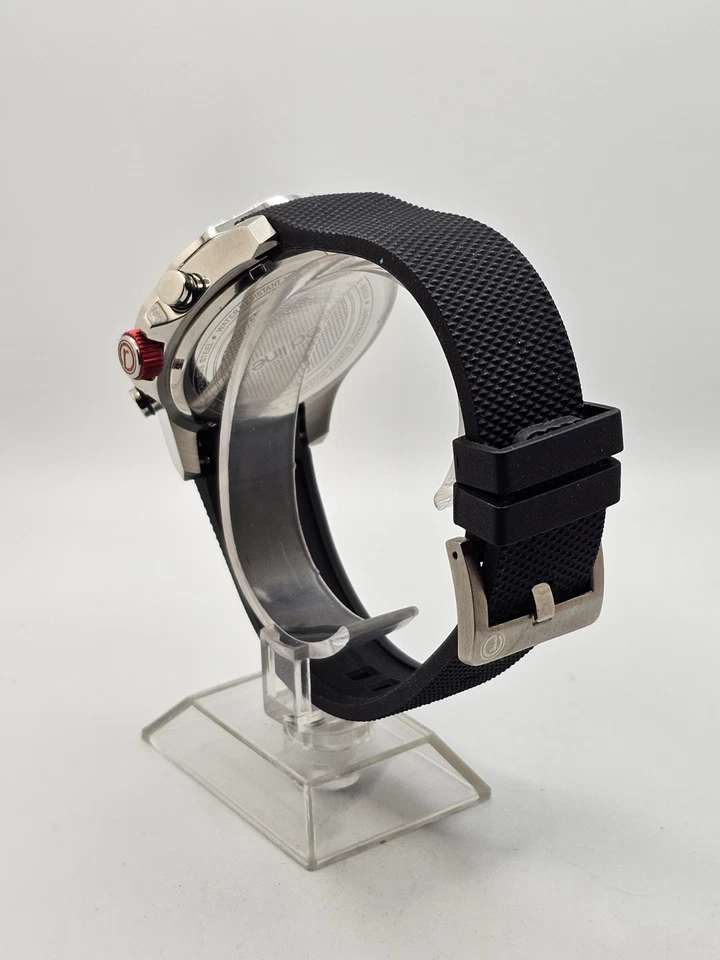 Reloj cronógrafo deportivo de cuarzo Redline By SWI para hombre RL-60024 detalles rojos como nuevo🔥👀 Foto 4 de 4