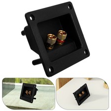 5 Pcs Speaker Box Terminal Cup Wire Terminals Screw Type Binding Post Square