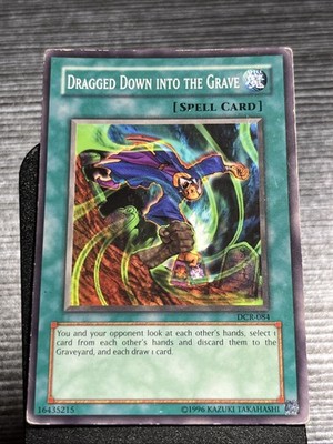 Dragged Down Into the Grave DCR-084 Yu-Gi-Oh! Common   Unlimited   LP