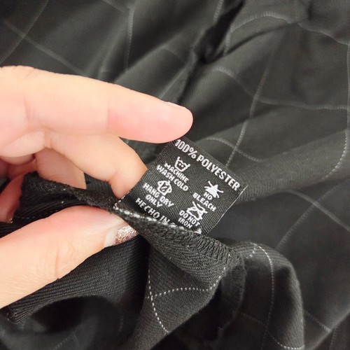 Dixxon The Pinhead Flannel Shirt Black Gray Plaid Horror Women's Size Medium - Picture 7 of 7