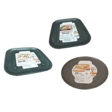 TEGLIA PIZZA FORATA RUOTO IN ALLUMINIO CON RIVESTIMENTO ANTIADERENTE IN VARIE FO