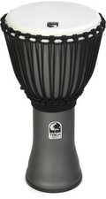 Toca Percussion Freestyle Rope-tuned Djembe - Matte Grey Skies