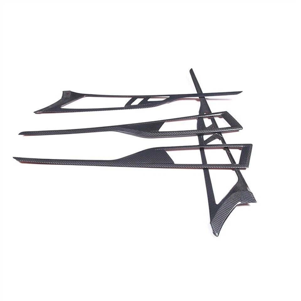 Cubierta de moldura de panel de puerta de fibra de carbono real para BMW 430i M440i Gran Coupé G26 22-24 Foto 4 de 4