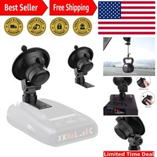 Durable Radar Detector Mount with Enhanced Suction for Uniden R-Series Vehicles