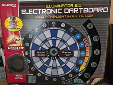 Arachnid Bullshooter Illuminator 3.0 jeu de fléchettes électronique ILM300 FLÉCHETTES + ARMOIRE