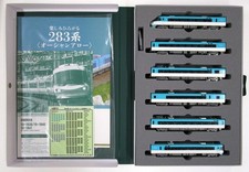 N Gauge KATO 10 1839 283 Series Ocean Arrow 9 Car Set A Sleeve Damage