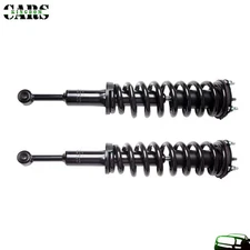 Qty2 Fits 2007-2014 Toyota Tundra Front Complete Strut Assembly Shock Spring