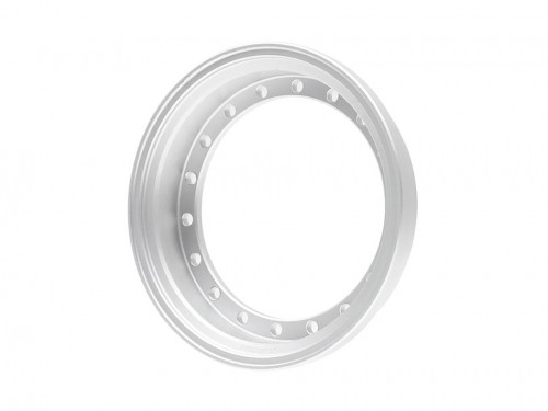 Boom Racing BRPROB-01FS ProBuild 1.9"" Alum 7.5Mm Wheel Barrel (1) Flat Silver