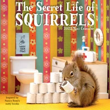 The Secret Life of Squirrels Mini Wall Calendar 2022: A Year of Wild - VERY GOOD