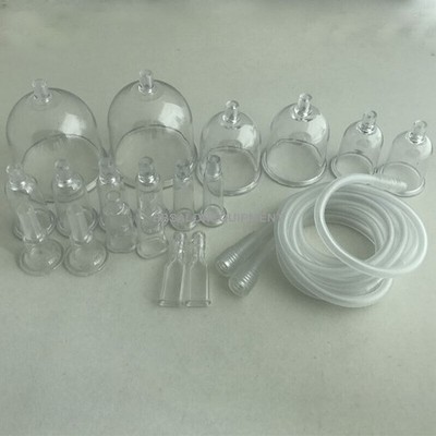 Plastic Vacuum Cupping Cup Replacement For Vacuum Breast Therapy Massage Machine