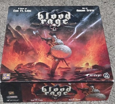  CMON Blood Rage Fantasy-Themed Board Game - Blood Rage Strategy Game