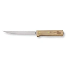 DEXTER RUSSELL 01355 Boning Knife,6 in Blade,Brown Handle 3HE24