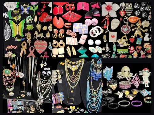 355pc VNT 2Now Enamel Costume Jewelry Coro Art Monet Avon Austria Lia Sophia ++