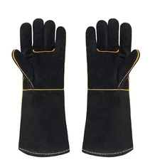 Heat Resistant Gloves for Grill BBQ,Long Sleeve Grill Gloves for Baking,Oven,...