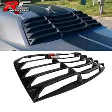 Fits 08-23 Dodge Challenger PP Window Louver Rear Sun Shade Cover Matte Black