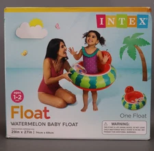 Intex Watermelon Baby Float Pool Toy - 29 in x 27 in