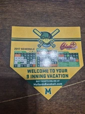 2017 Madison Mallards Magnet Schedule