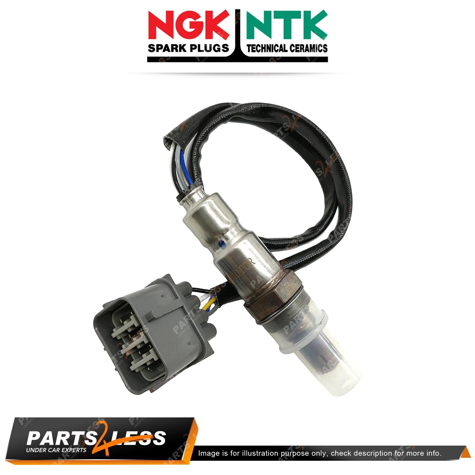 NTK Sonde Lambda UAA0004-VW032 94373 - Capteur Oxygène Pour Moto Et Scooter