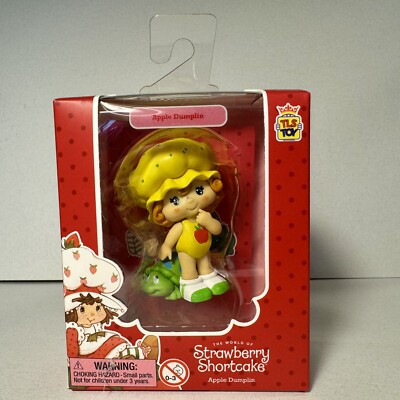 The World Of Strawberry Shortcake Cheebee Apple dumplin   Figure New Scented