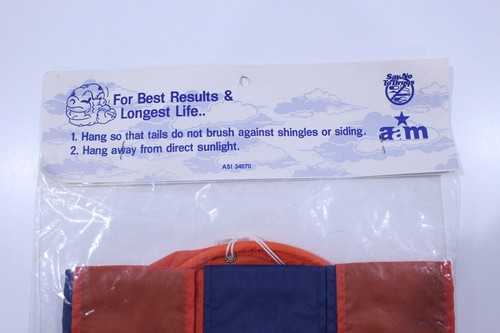 Syracuse University Windsock 40" VTG NOS New SU Made USA ASI 34070 AAM NCAA 90's - Picture 10 of 12