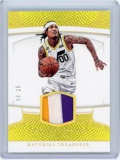 2022-23 Panini National Treasures Material Treasures Relic Jordan Clarkson /25