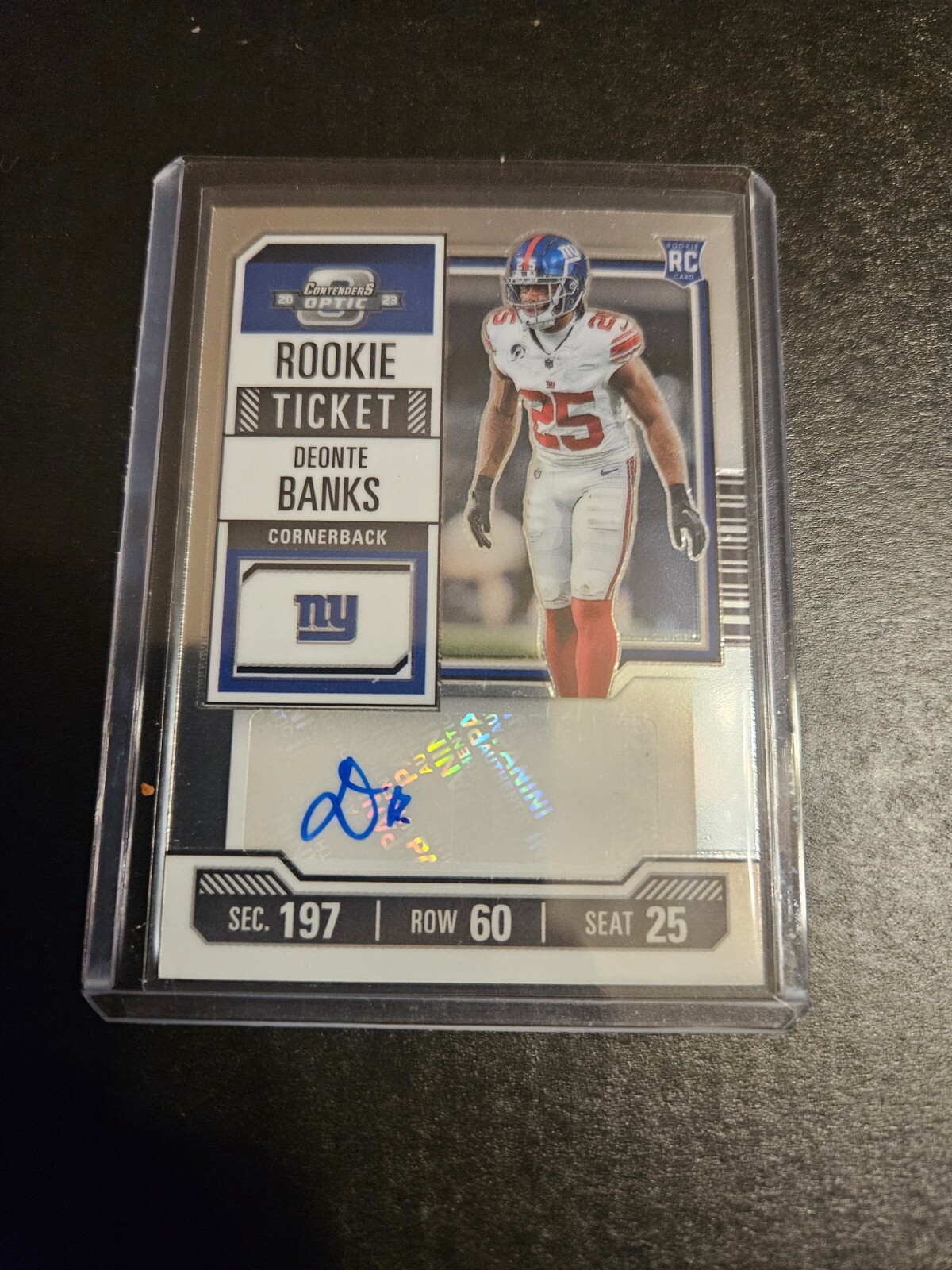 2023-24 CONTENDERS DEONTE BANKS ROOKIE TICKET AUTO