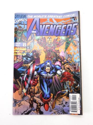 Avengers Comics #11 Earths Mightiest Heroes Marvel 1997 Comic Book Rare - Zdjęcie 1 z 6
