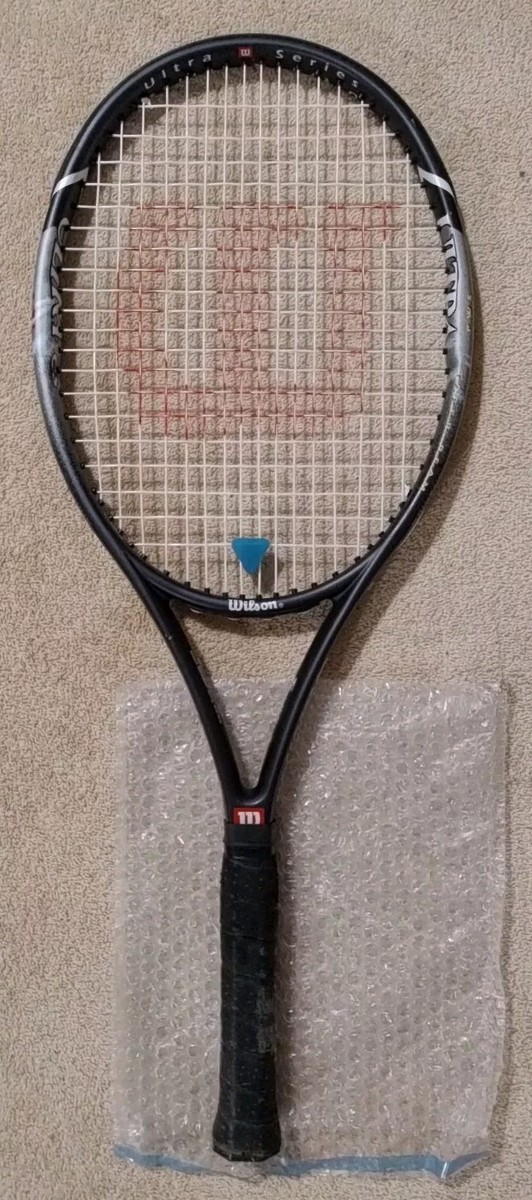 Raquette Wilson Ultra CS Series – Titane, Sans Cordon, Idéale Pour Réparation