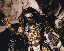 IAN WHYTE signed autograph 20x25cm ALIEN VS PREDATOR in person autograph COA