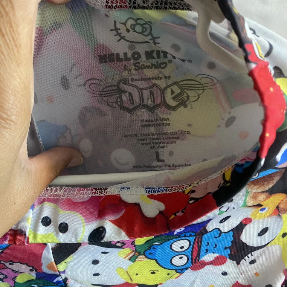 Leggings Hello Kitty Sanrio Estampado Talla Infantil Grande (Mujer Talla Pequeña), K Foto 2 de 4