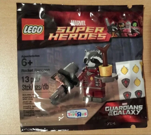 NEW Lego Rocket Raccoon Polybag TRU Exclusive 5002145 Guardians of the Galaxy