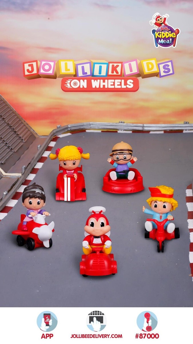 Jollibee おもちゃセット JOLLIBEE x QUICCS JOLLITEQ TEQ 63 SET OF 3 TOYCON 2024