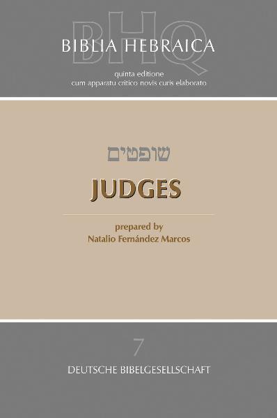 Thumbnail - Biblia Hebraica Quinta (bhq), Judges | 2012 | Englisch