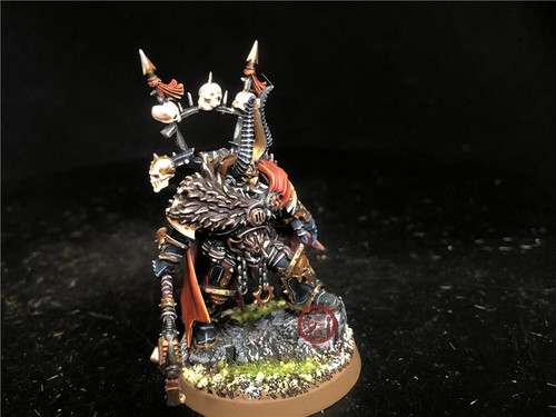 Warhammer 40K DPS painted Chaos Space Marines – Chaos Lord SK5732 - Picture 5 of 5