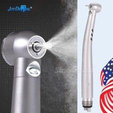 Dental Fiber Optic LED E-generator High Speed Handpiece Turbine 4 HOLE 3 Spray