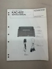 Kenwood KAC-622 Original Service Manual Free Shipping