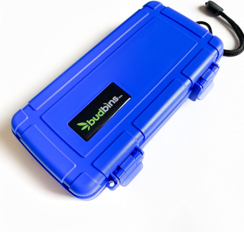 Waterproof Smell Proof Travel Storage Box (Blue) - Afbeelding 1 van 13
