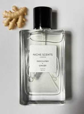ISO E SUPER + GINGER 100ml by Niche Scents London Molecule 01 + PREMIUM PARFUM