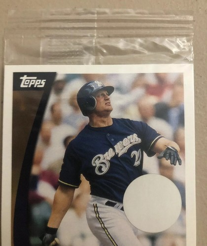 2002 Topps Post Jeromy Burnitz Milwaukee Brewers / Sean Casey Cincinnati Reds - Picture 3 of 5