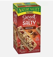 Nature Valley Sweet and Salty Nut Almond Granola Bars (36 ct.) FREE SHIPPING