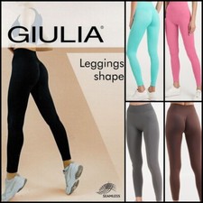 Giulia Leggings Shape seamless women's push-up effect wide waistband without box