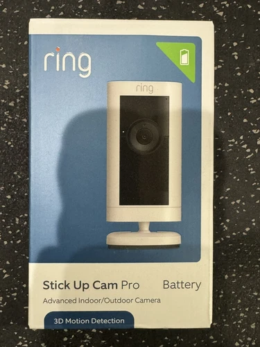 RING Stick Up Cam Pro Battery Indoor/Outdoor Security Camera (SEALED)