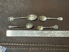 4 Figural Souvenir Spoons Sterling Silver Gorham and others