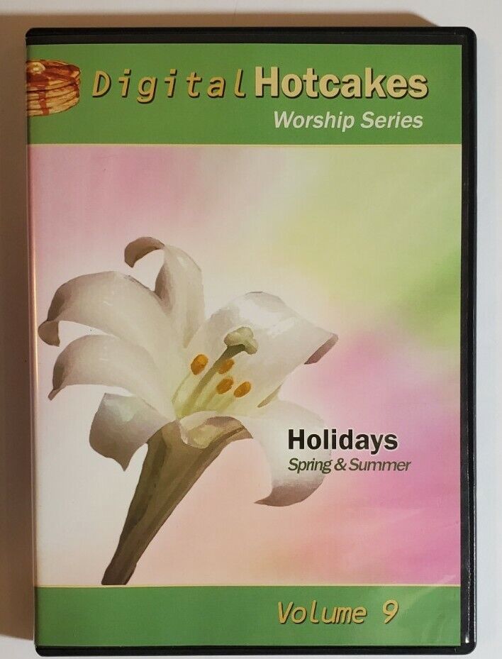 Digital Hotcakes Worship Series holiday spring/summe Graphics  Video Volume 9