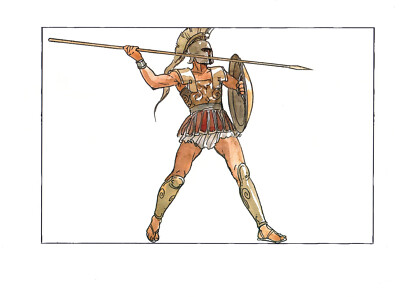 Stell-Es-Auf! Römer Krieger Italien Geschenk Rom Geschichte Milo Manara 30x40
