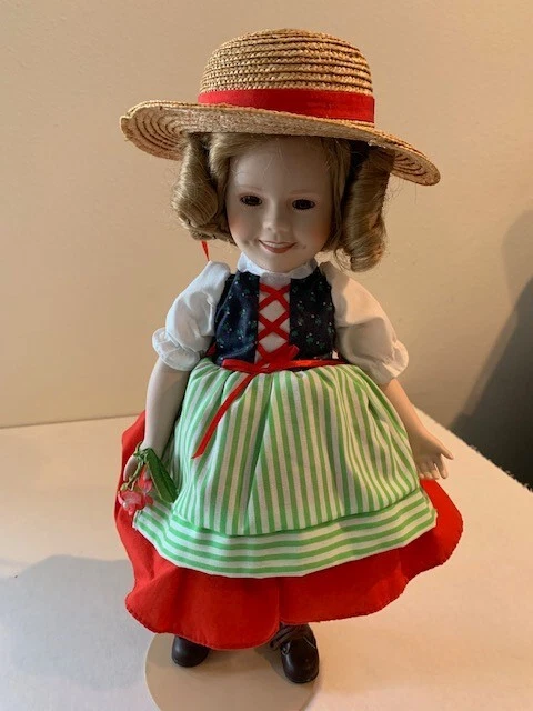 Heidi Danbury Mint Shirley Temple Movie Classics Porcelain Doll ...