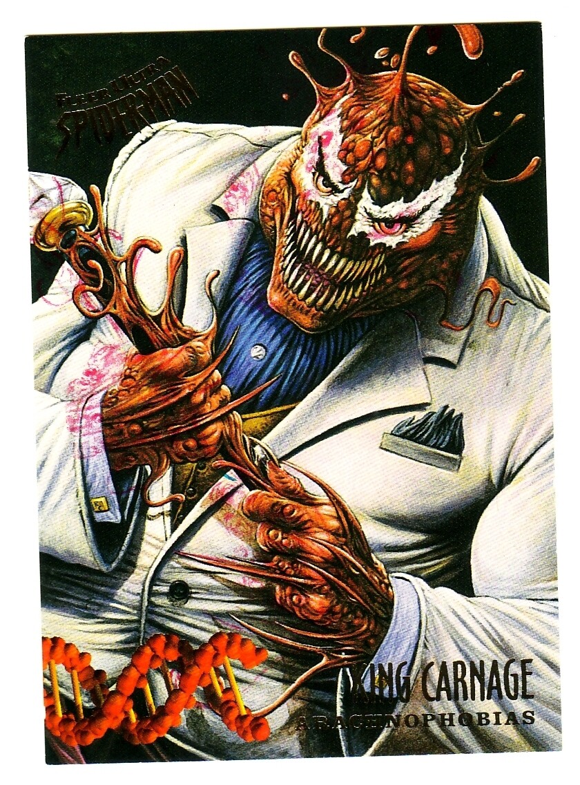 1995 FLEER ULTRA SPIDER-MAN BASE CARD 147 KING CARNAGE | eBay