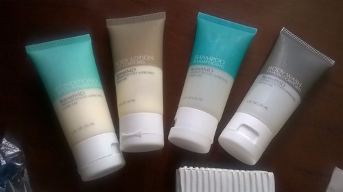 Toiletry Travel Set Spa 8 OMNI HOTEL Luxury Items Shampoo Body Lotion & MORE (B) - Picture 2 of 5