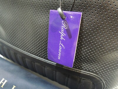 Ralph Lauren Purple Label Men Black Leather Briefcase Bag Ralph Lauren Purple Label Men Black Leather Briefcase Bag