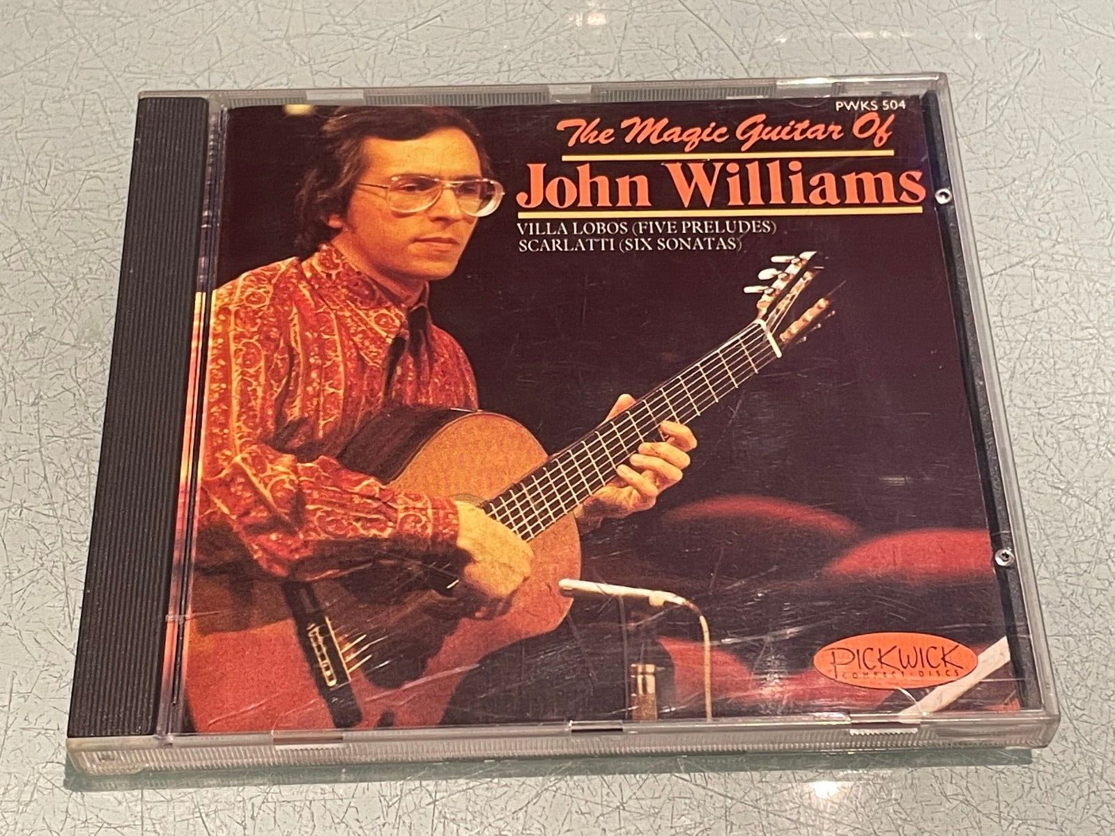 The Magic Guitar of John Williams - CD Album - 11 Tracks - 1988 Pickwick Music